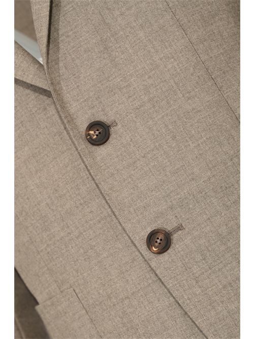 Abito monopetto in lana Tabacco Tagliatore | 2SMC22K01 550012 25I135 T1126480